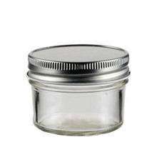 4oz 125ml Clear Jam Baby Food Grade Caviar Cake Dessert Glass Jar Container with Lid